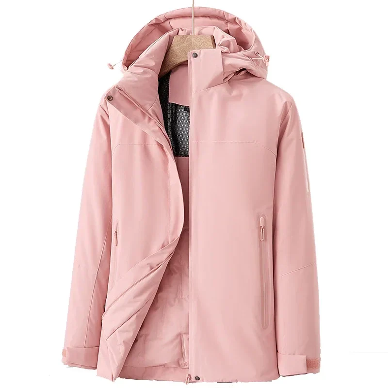 Elfriede | Damen Wasserdichte Winterjacke mit Fleece-Futter