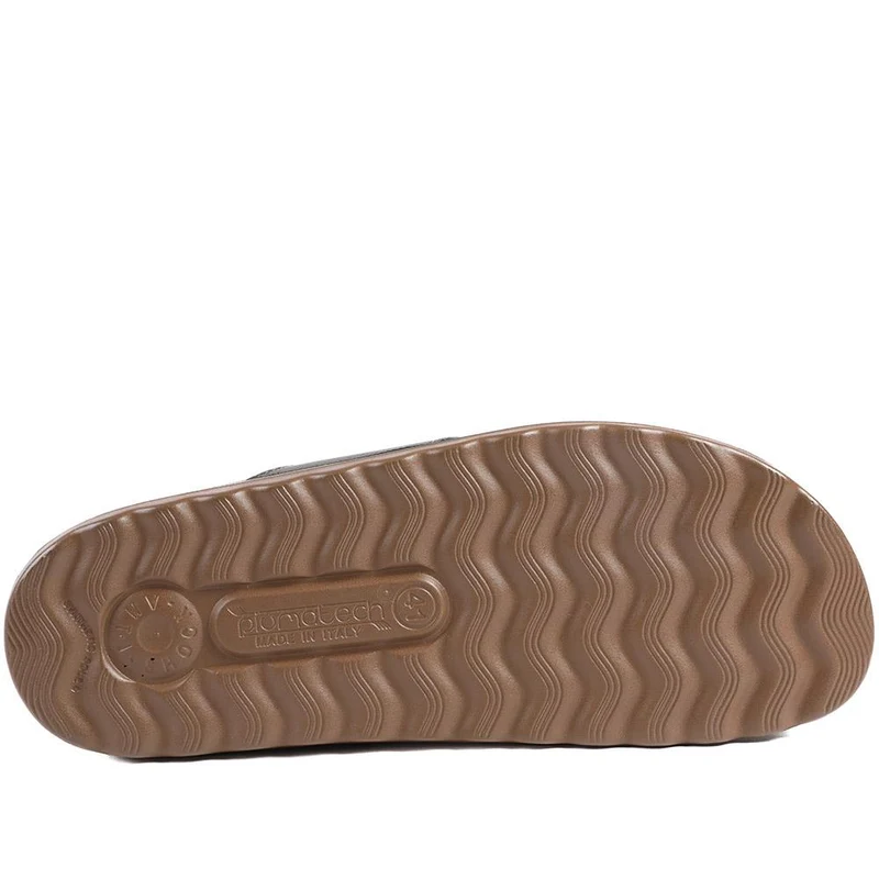 Fly Flot Strappy Slip On Sandals - FLY43025 / 328 665 - Brown
