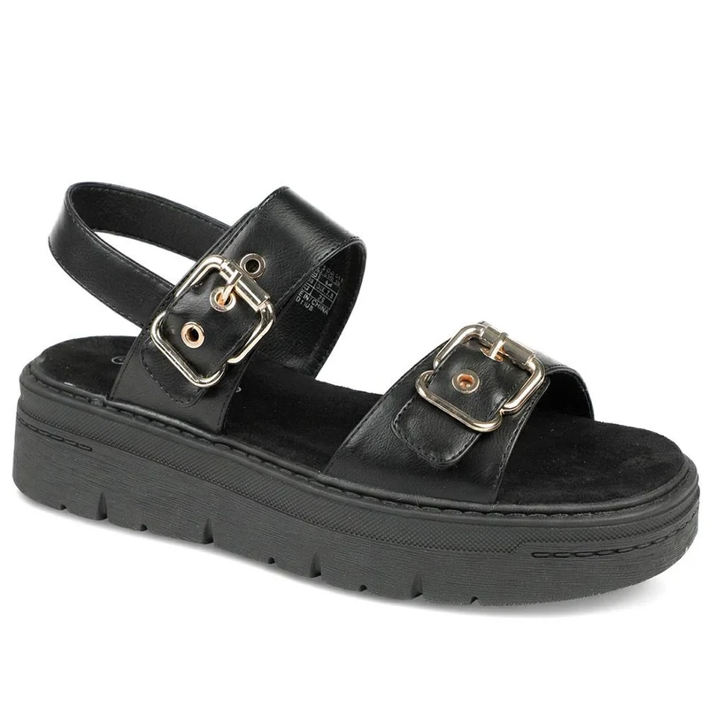 Bellissimo Adjustable Buckled Platform Sandals - BELWOIL43016 / 329 249