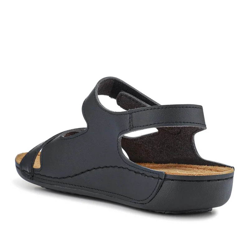 Cushioned Touch-Fasten Sandals - SERAY41003 / 327 591 - Black