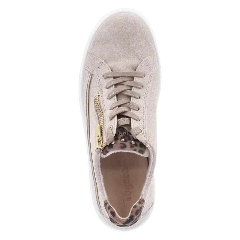 Halbschuhe Beige