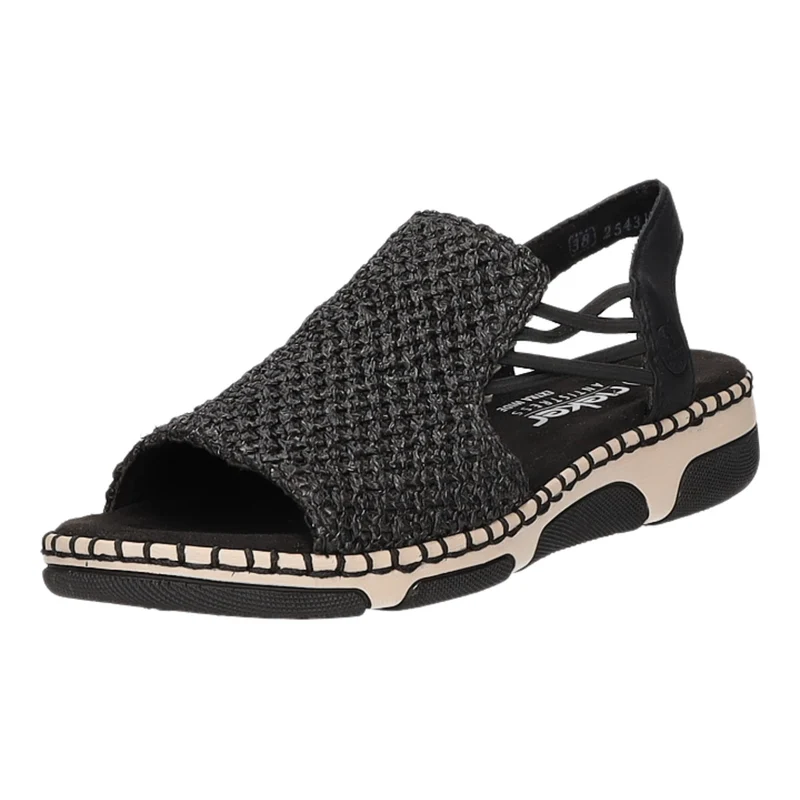 Rieker Sportliche Sandalette bis 30mm Sohlenhöhe