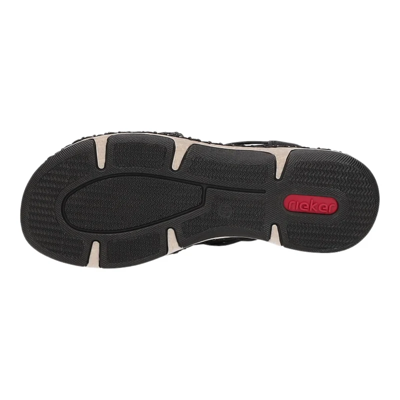 Rieker Sportliche Sandalette bis 30mm Sohlenhöhe