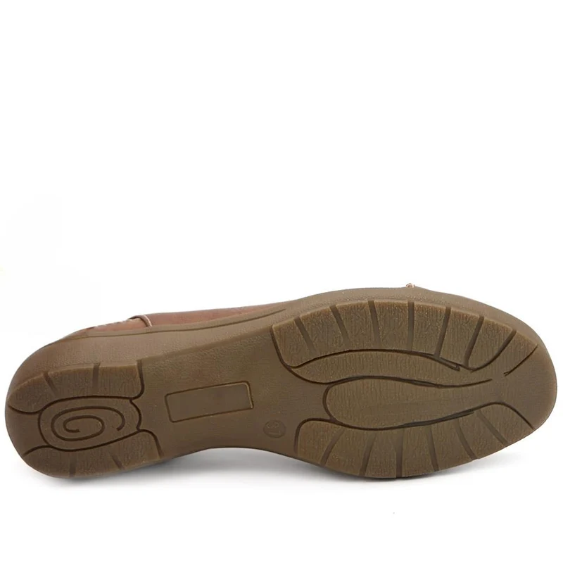 Cushioned Wedge Heel Courts - WBINS42086 / 328 142 - Tan