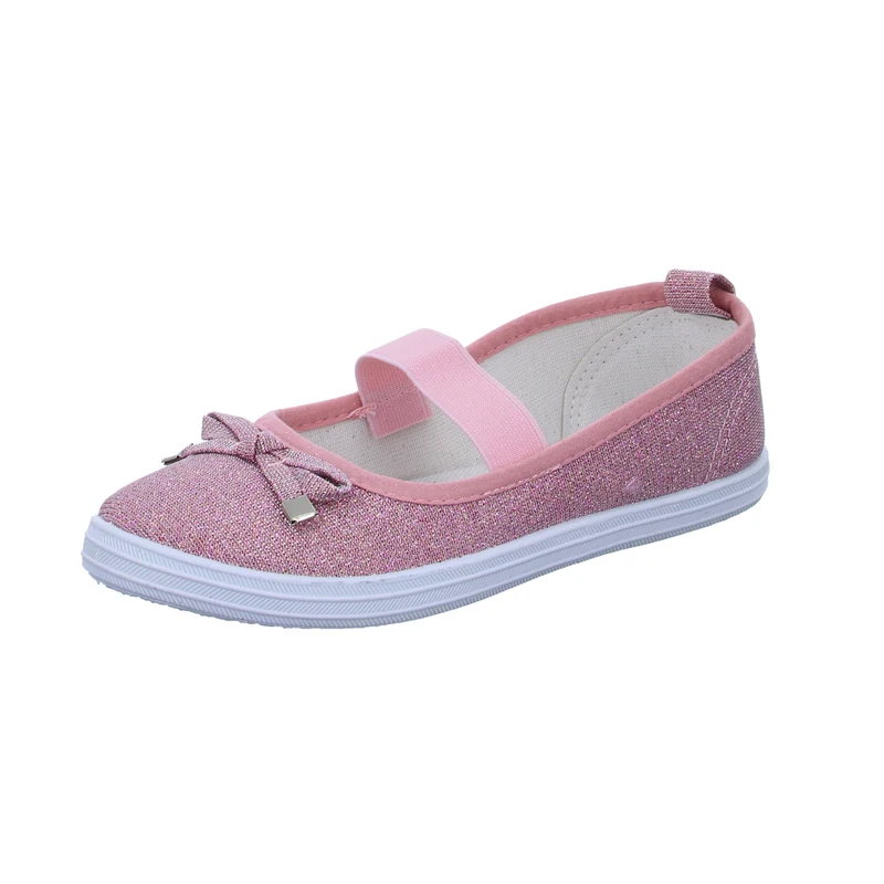 girlZ onlY Leinen Slipper/Kletthalbschuh