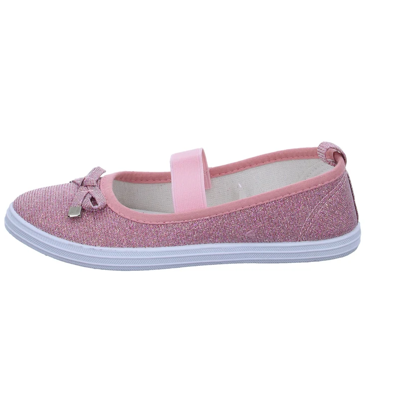 girlZ onlY Leinen Slipper/Kletthalbschuh