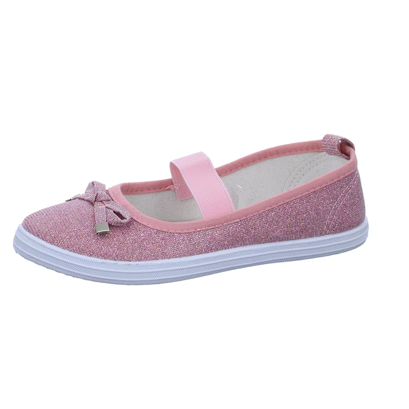 girlZ onlY Leinen Slipper/Kletthalbschuh