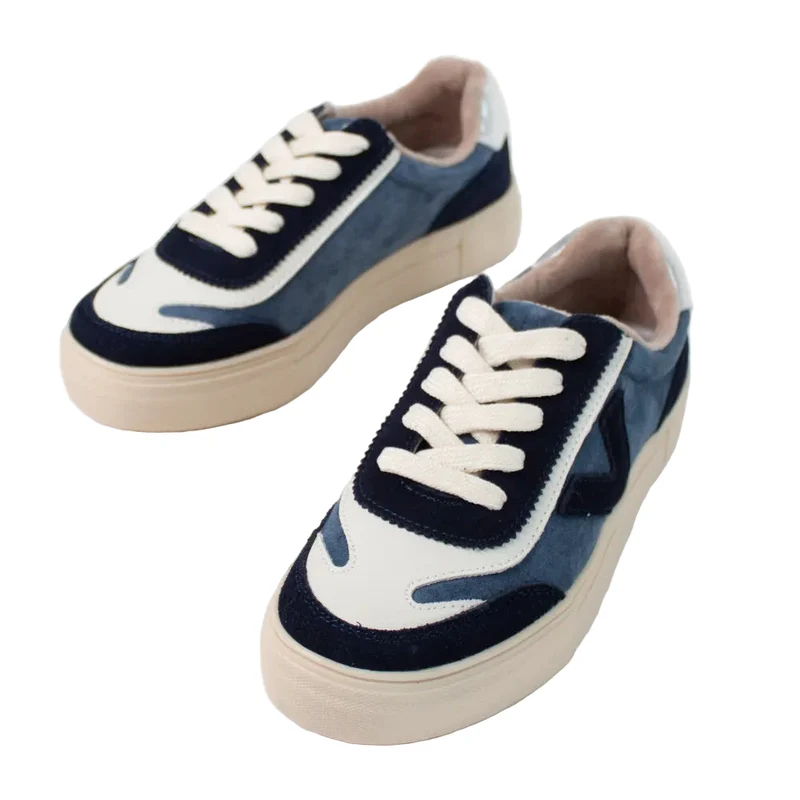 Drilleys Damen-Sneaker Eighty | Royal