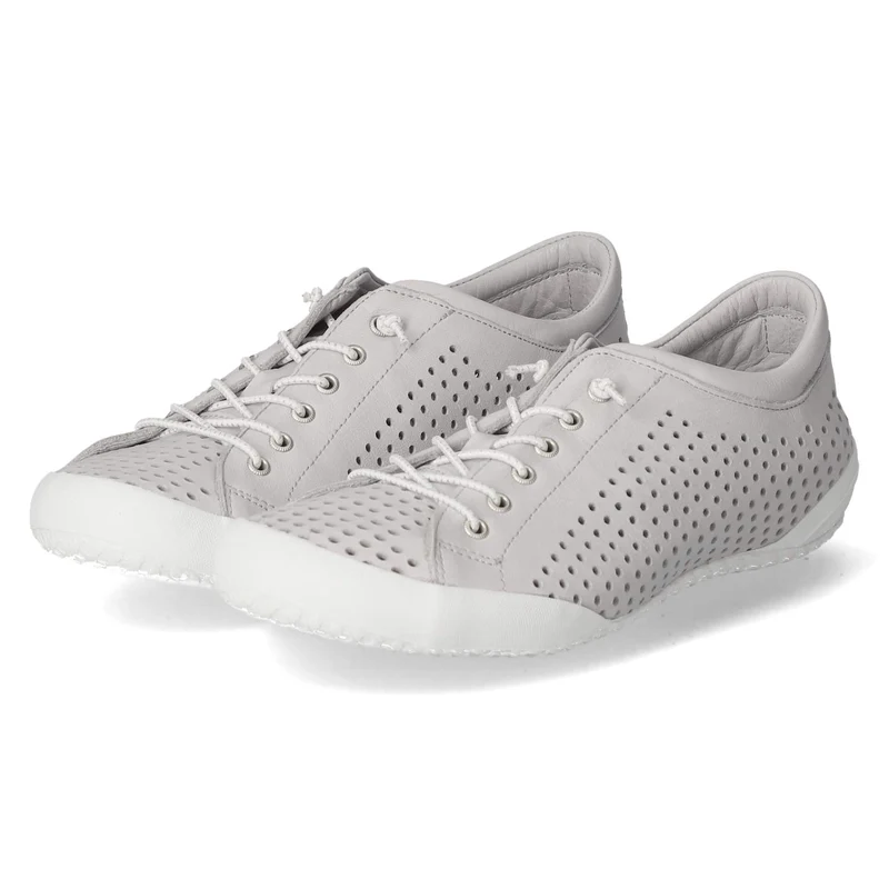 Halbschuhe Grau
