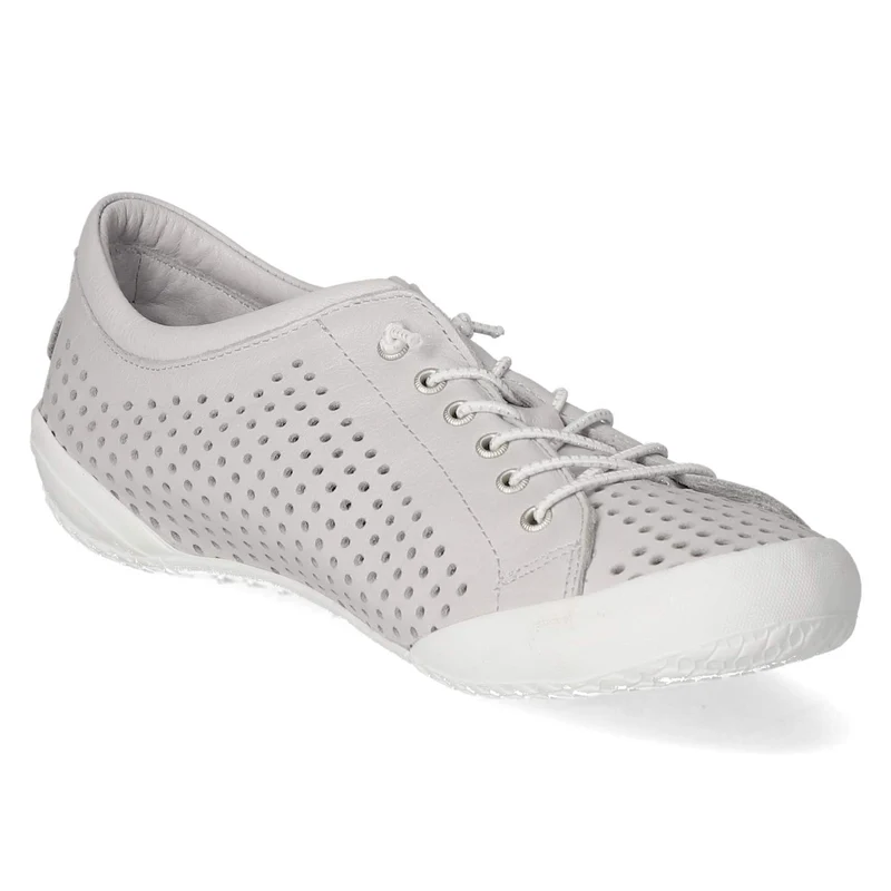 Halbschuhe Grau