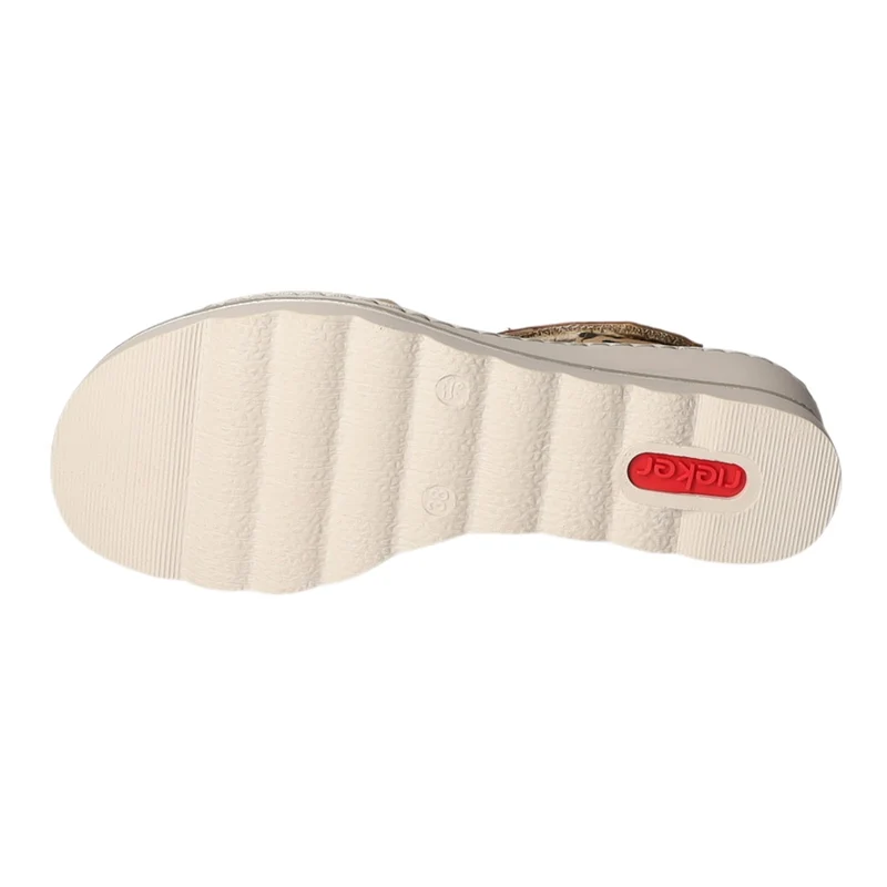 Rieker Keil Sandalette ab 30mm Sohlenhöhe