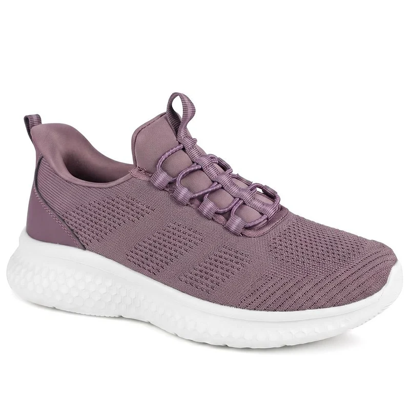 Easy Step In Lightweight Memory Foam Trainers - BRK44022 / 329 839 - Purple