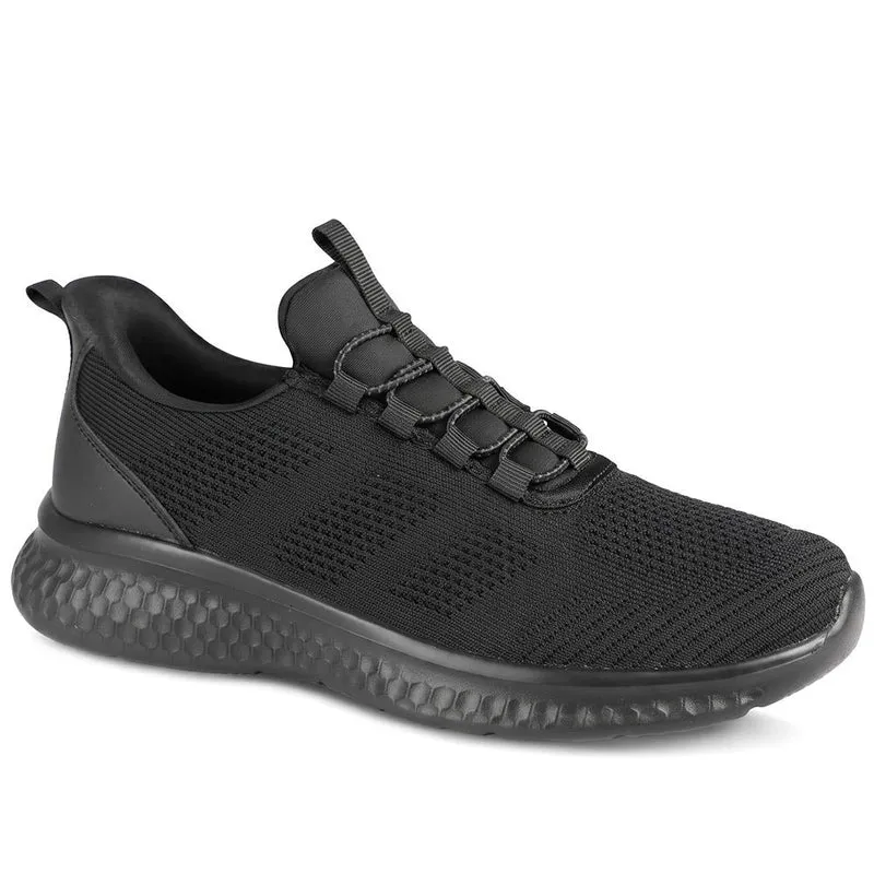 Easy Step In Lightweight Memory Foam Trainers - BRK44022 / 329 839 - Black
