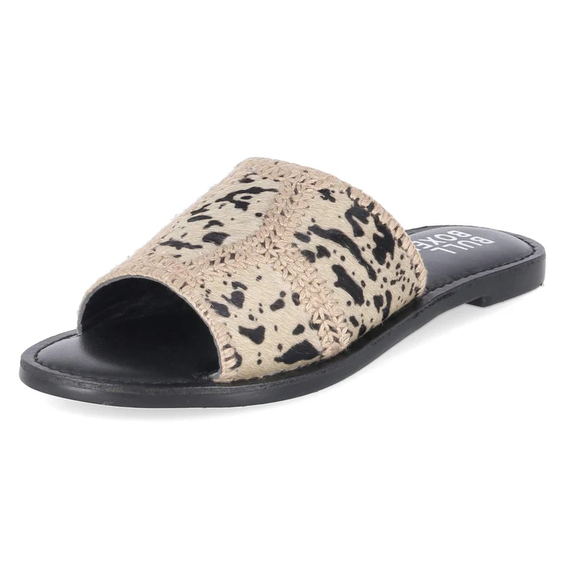 Pantoletten Beige