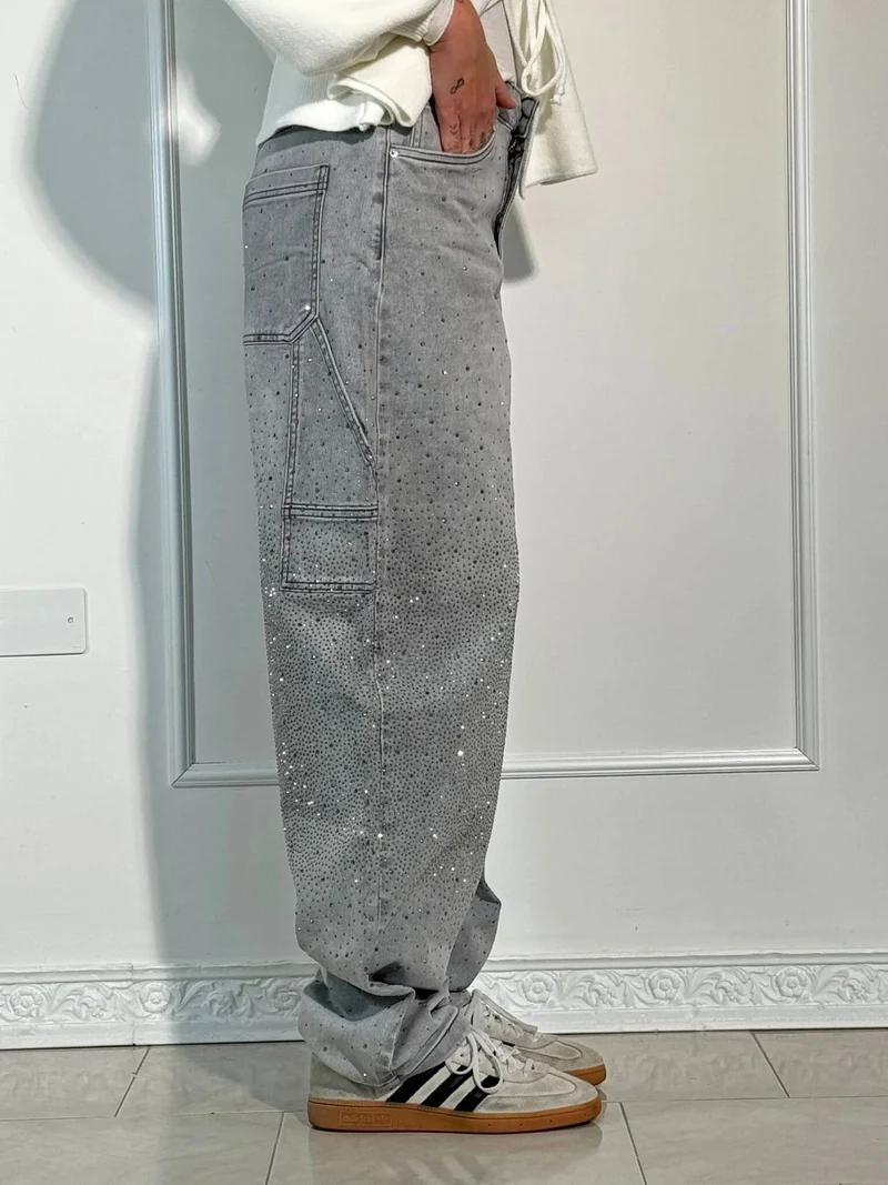 Michaela | Damen Weite Hosen für den Frühling