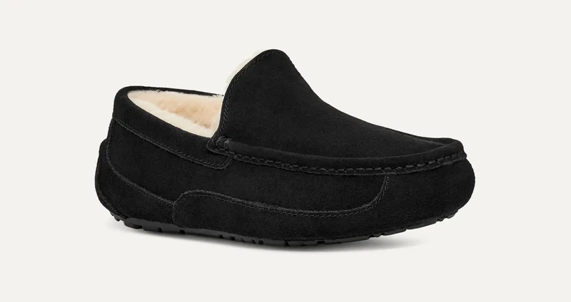 UGG Ascot-Hausschuhe für Herren | Schwarz