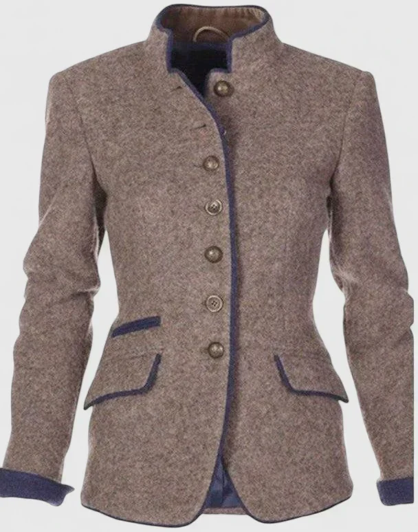 Alina | Damen Formeller Cardigan mit Knopfleiste