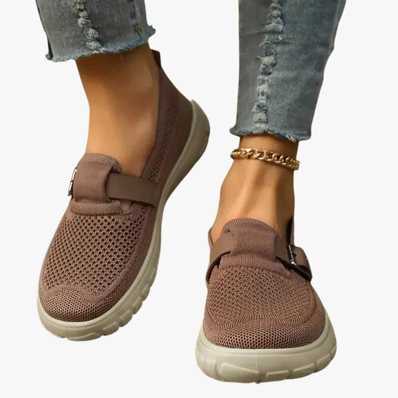 Sophie | Damen Orthopädische Slip-On Schuhe mit Klettverschluss