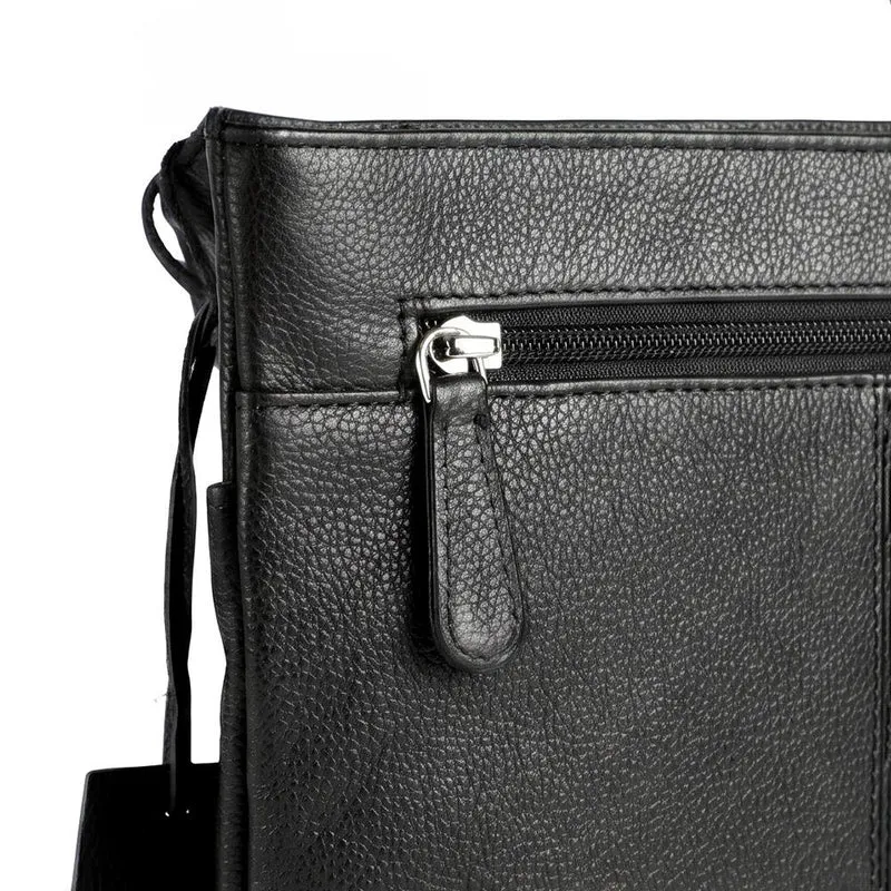 Essential Leather Crossbody Bag - LLOYD44036 / 330 478 - Black
