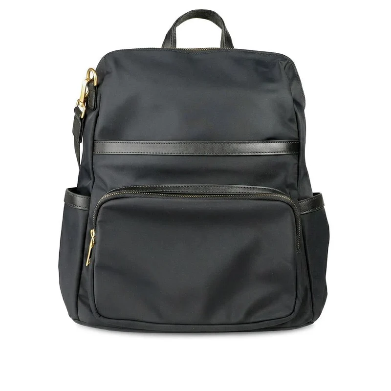 Virelle Leather Backpack With Zip Pockets - VIRELLE / 329 382