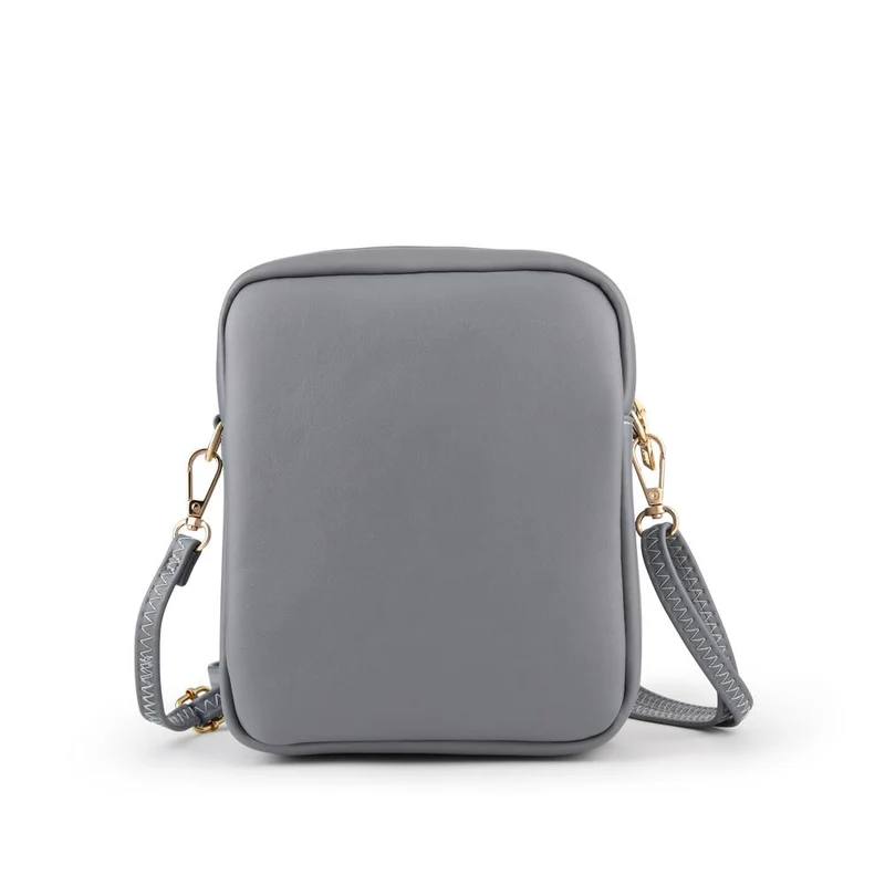 Dual-Zip Mini Handbag - PRETT42010 / 328 276 - Blue-Grey