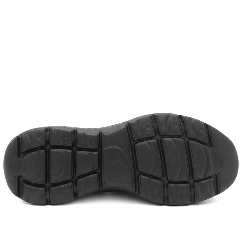 Extra Wide Fit Easy Step In Trainers - BOJIE44000 / 329 589 - Black-Black