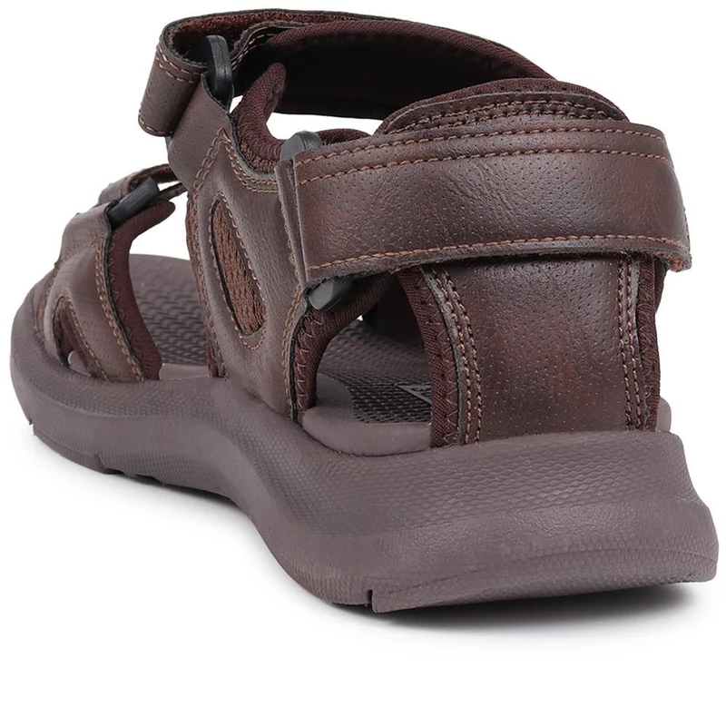 Touch-Fasten Sandals - XIAM39001 / 325 671 - Dark Brown