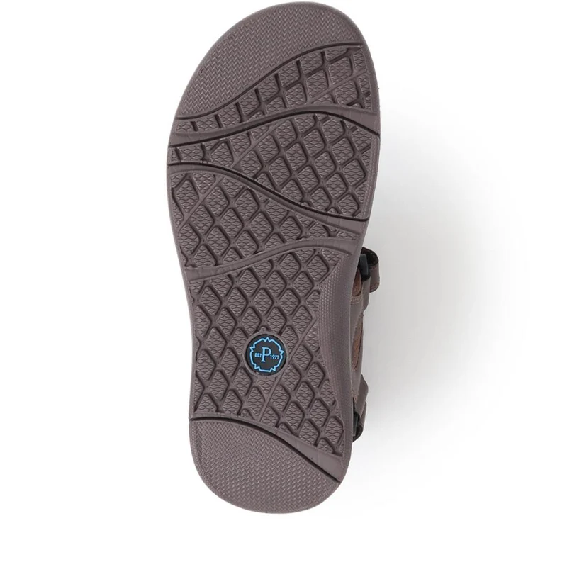 Touch-Fasten Sandals - XIAM39001 / 325 671 - Dark Brown