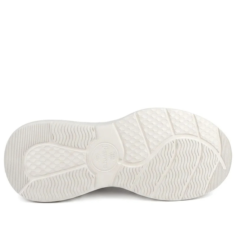 Wide Fit Memory Foam Easy Step In Trainers - BRK43042 / 329 071 - Natural