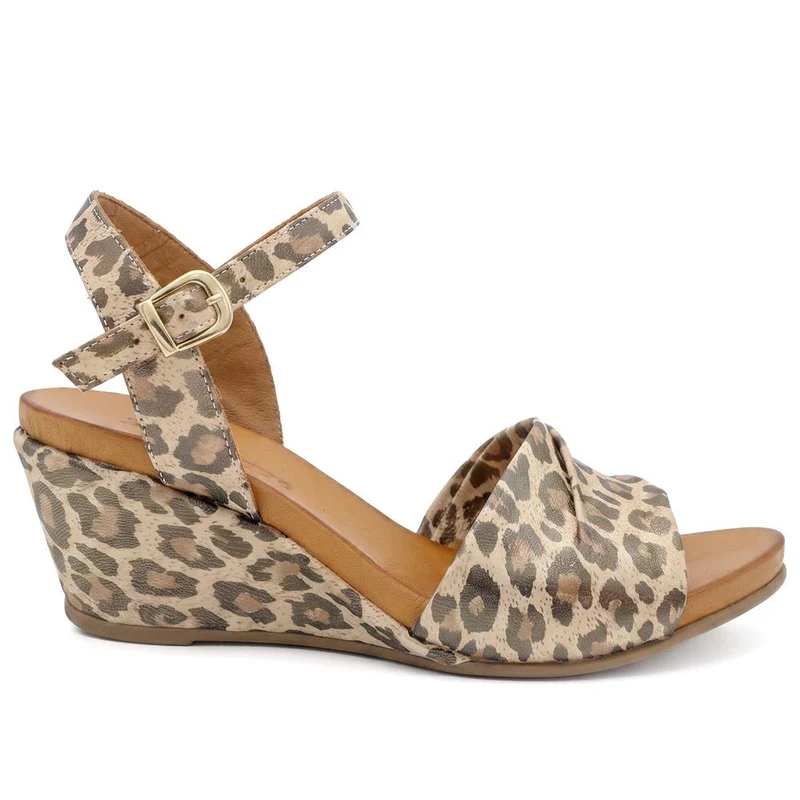 Adjustable Buckle Wedges - BELMETIN37017 / 323 773 - Leopard