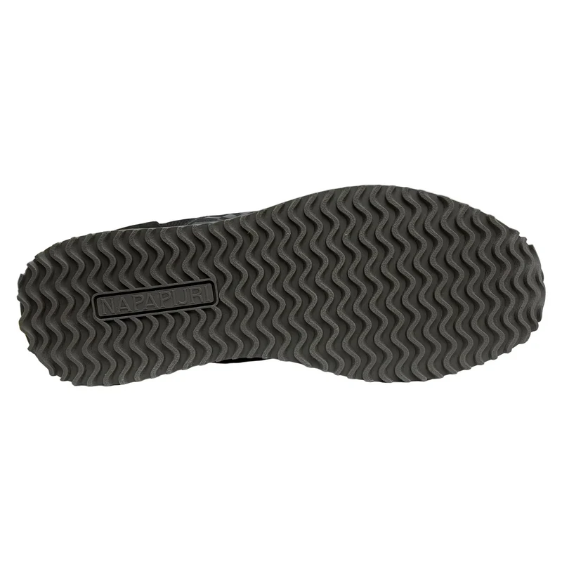 Napapijiri Herren Cosmos Turnschuhe | Schwarz / Grau / Orange