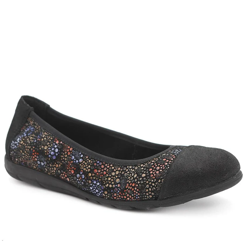 Leather Slip On Ballet Flats - BRK44005 / 329 758