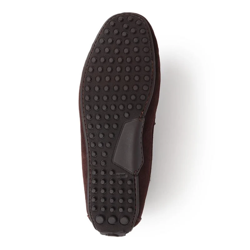 Zain Suede Full Slippers - ZAIN / 326 286 - Chocolate