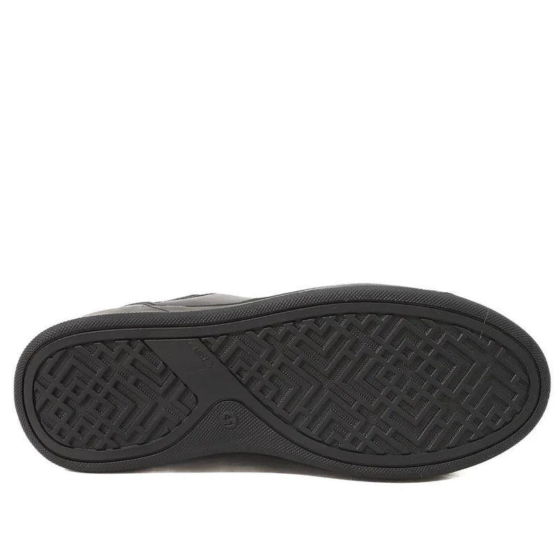 Seamus Casual Lace-Up Trainers - SEAMUS / 327 315 - Black Leather