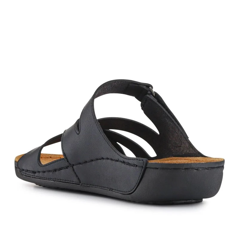 Lightweight Touch Fasten Mules - SERAY41001 / 327 547 - Black