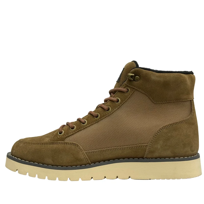 Napapijiri Herren-Ankle-Boots aus Conifer-Leder | Goldbraun