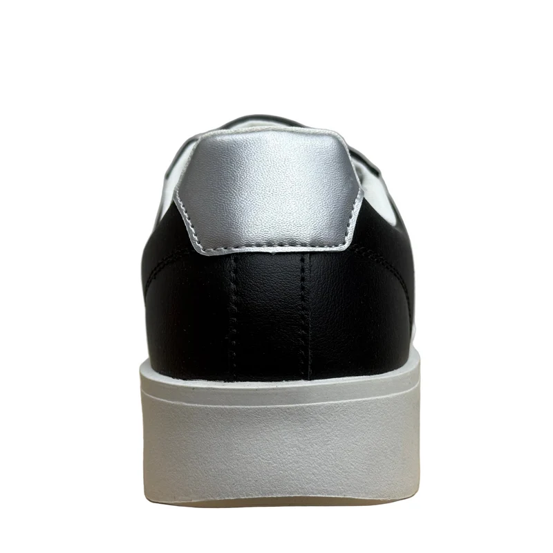 Napapijiri Damen Ivy Leder-Sneaker | Schwarz