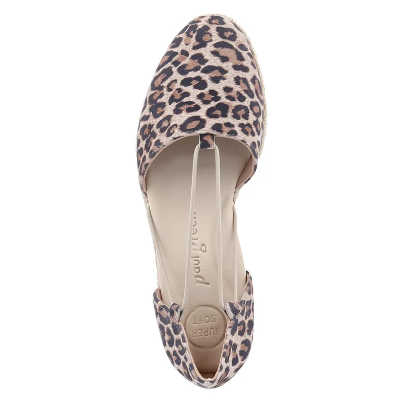Espadrille-Ballerinas Beige