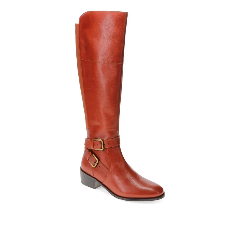 Phoebe L Calf Leather Knee-High Boots - PHOEBEL / 326 207