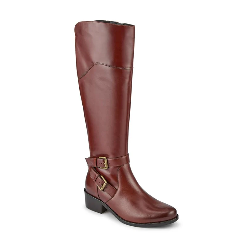 Phoebe Medium Calf-Fit Leather Long Boots - PHOEBE1M / 327 750