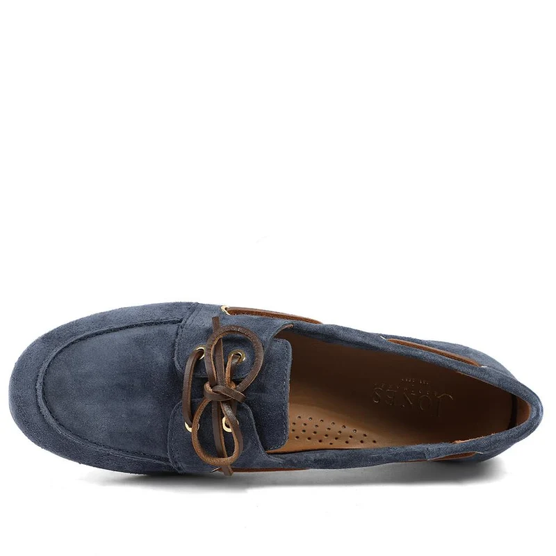 Perissa Leather Loafers - PERISSA / 328 377 - Navy Suede