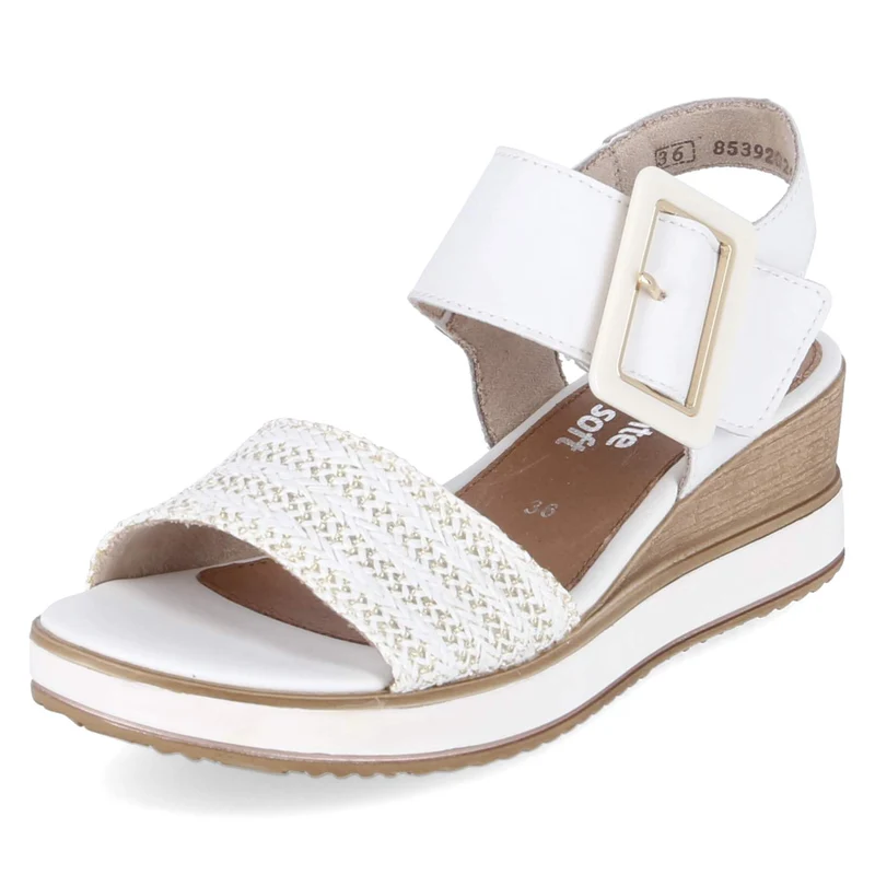 Keilsandalen Weiß
