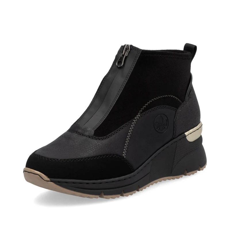 Rieker Damen Keilstiefeletten | Schwarz