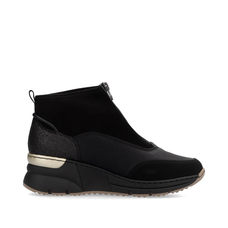 Rieker Damen Keilstiefeletten | Schwarz
