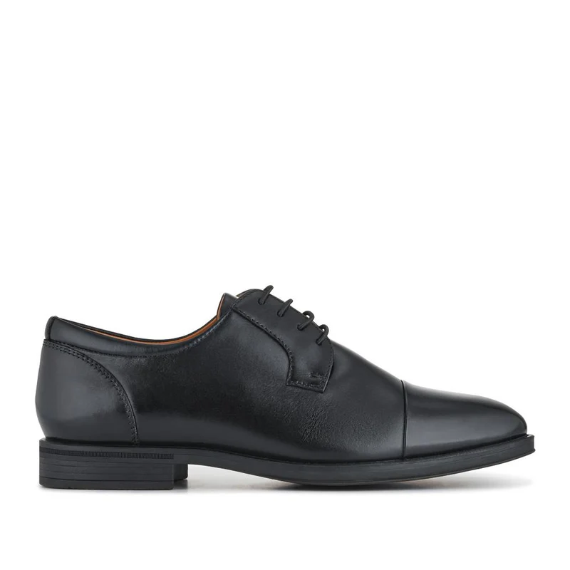 Moore Wide-Fit Leather Derby Shoes - MOORE / 328 098 - Black
