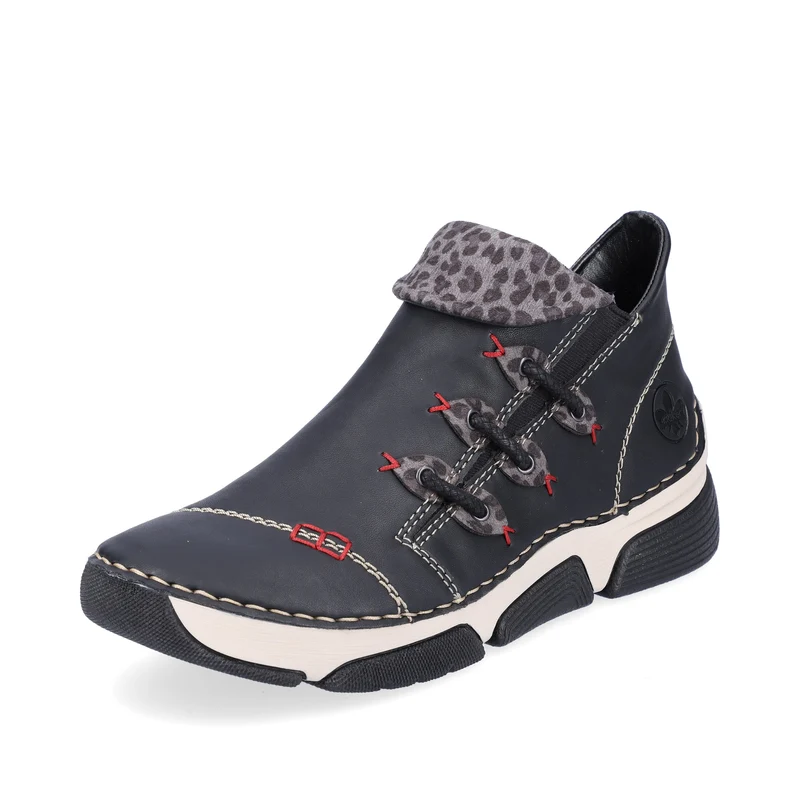 Rieker Damen Fashion Ankle Boots | Schwarz