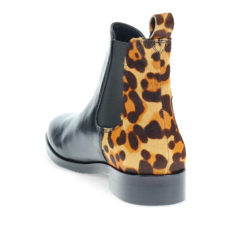 Majorie Chelsea Boots - MAJORIE / 325 953 - Black Leopard