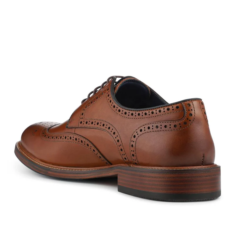 Maisen Smart Leather Lace Up Shoes - MAISEN / 328 623 - Tan