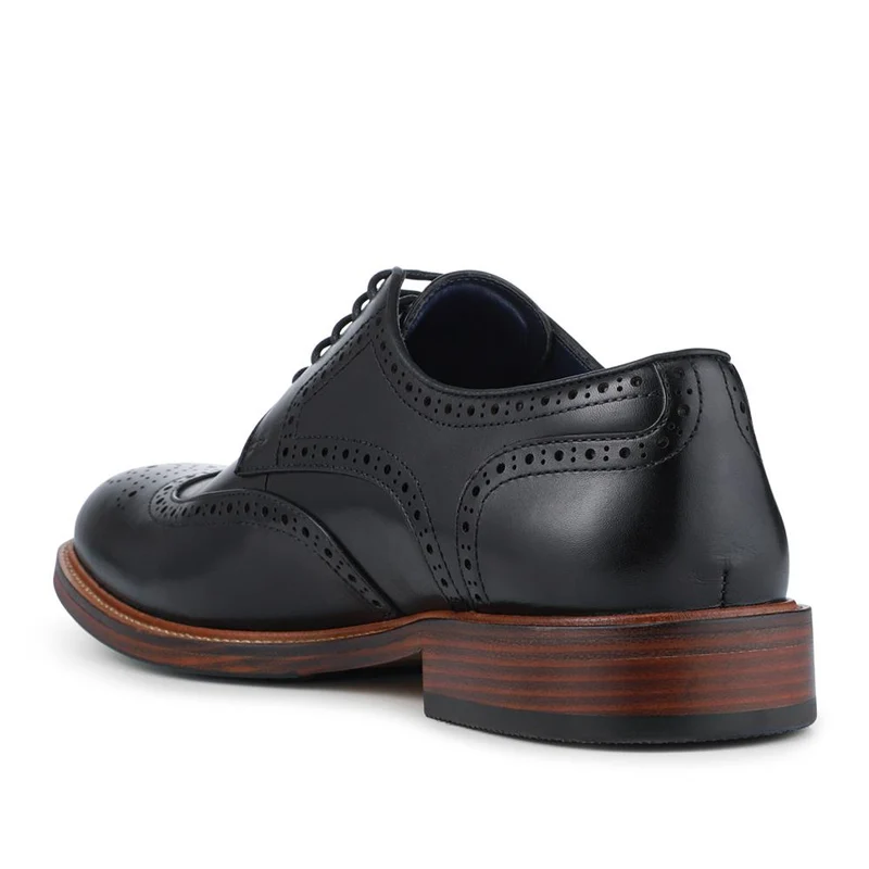 Maisen Smart Leather Lace Up Shoes - MAISEN / 328 623 - Black