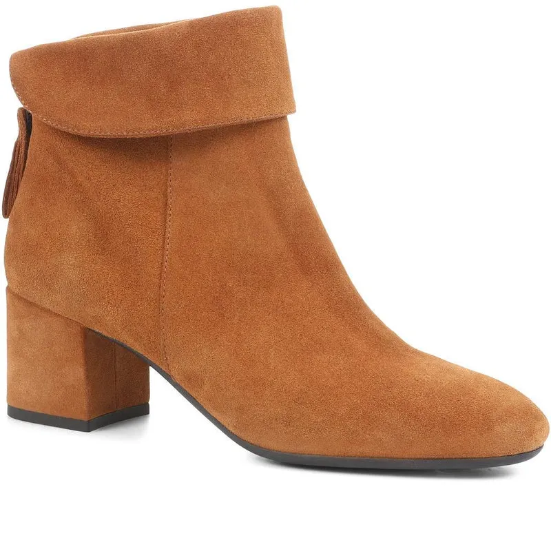 Lylah Heeled Ankle Boots - LYLAH / 322 544 - Cognac
